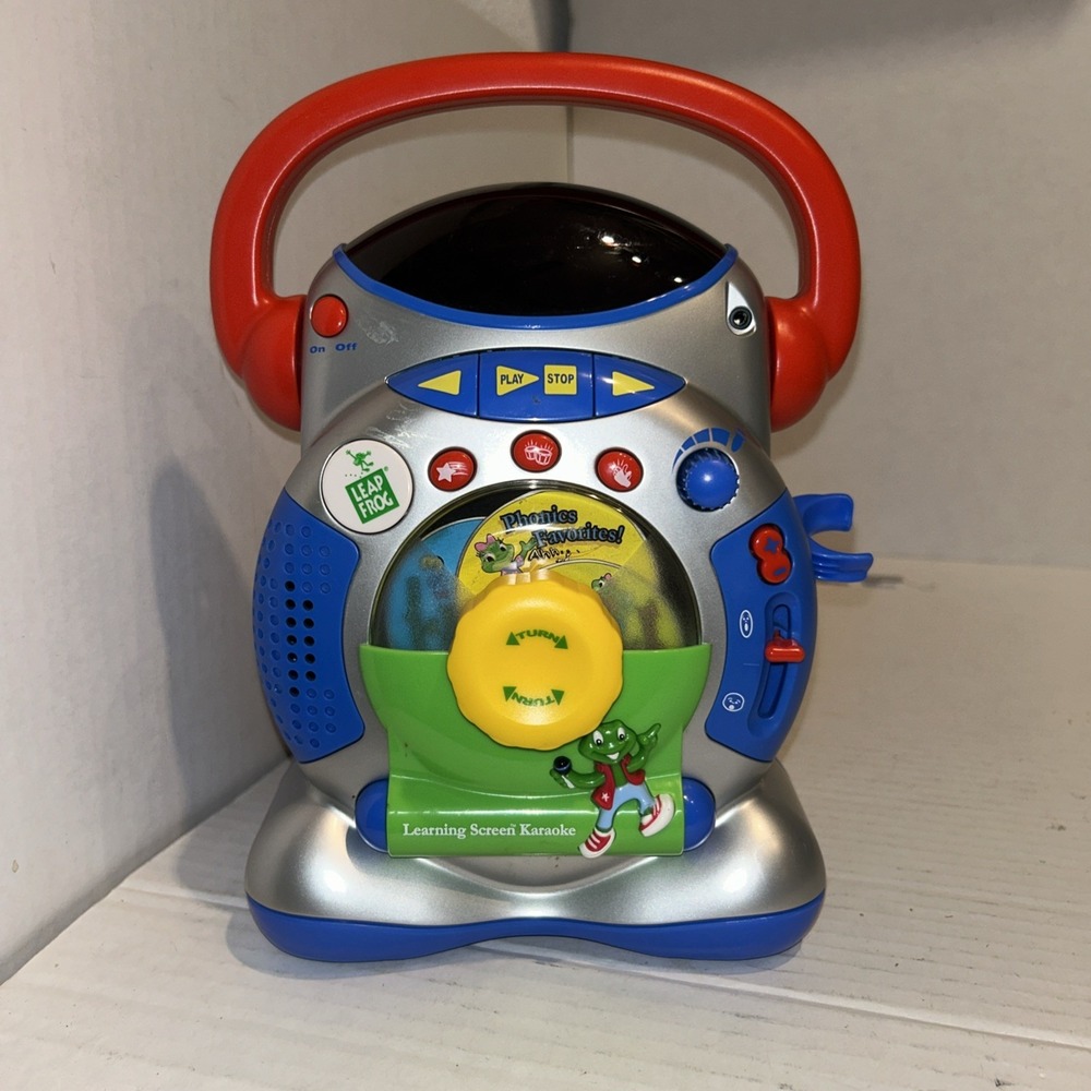LeapFrog LEARNING SCREEN KARAOKE No Microphone - Tested & WORKS 2003